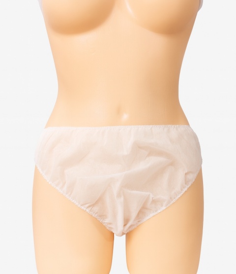 Majtki jednorazowe unisex białe 10 szt